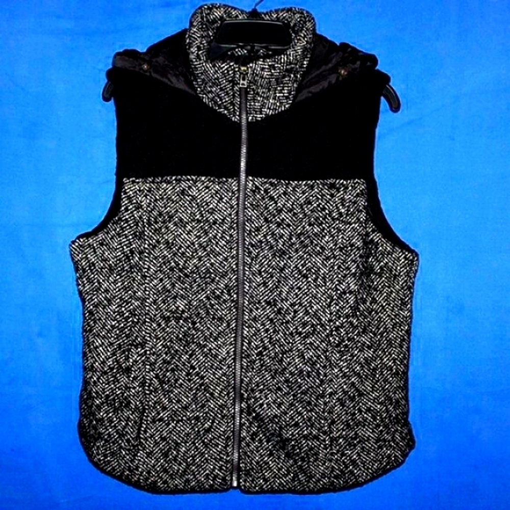 Prince & Fox Herringbone Hooded Vest XL - Picture 3 of 14
